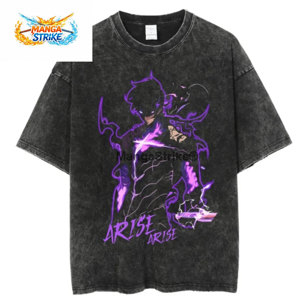T-Shirt Solo Leveling - Sung ’Forme Finale’ - XS