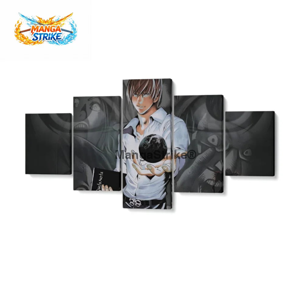 Tableau Death Note - de Kira - Moyenne taille: 20x35 20x45 20x55cm / Sans cadre - 1704