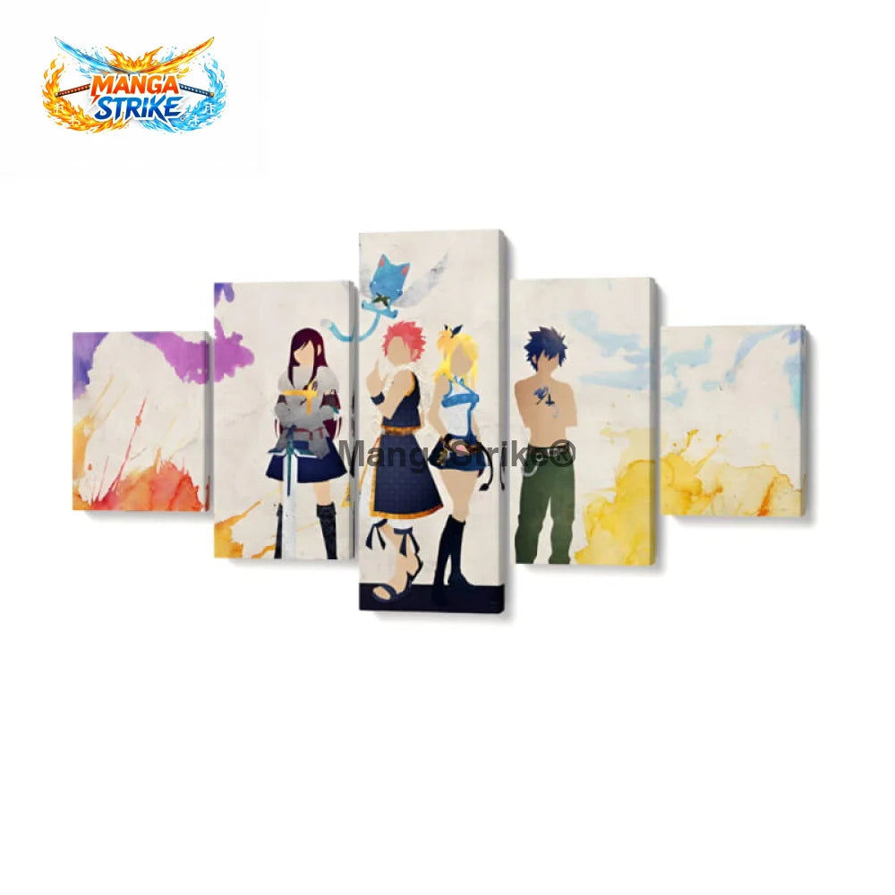 Tableau Fairy Tail - Stars Natsu - Moyenne taille: 20x35 20x45 20x55cm / Sans cadre - 1704