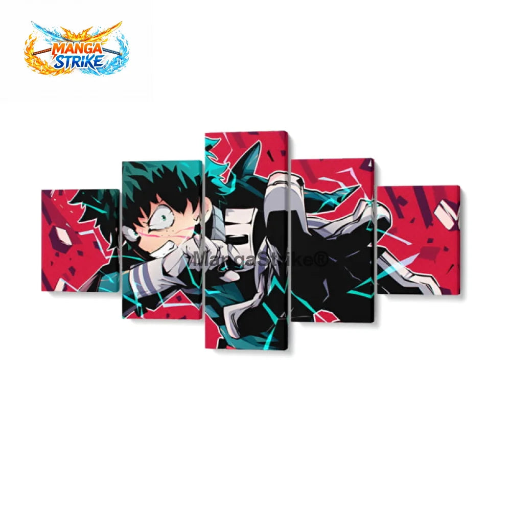 Tableau My Hero Academia - Deku - Moyenne taille: 20x35 20x45 20x55cm / Sans cadre - 1704