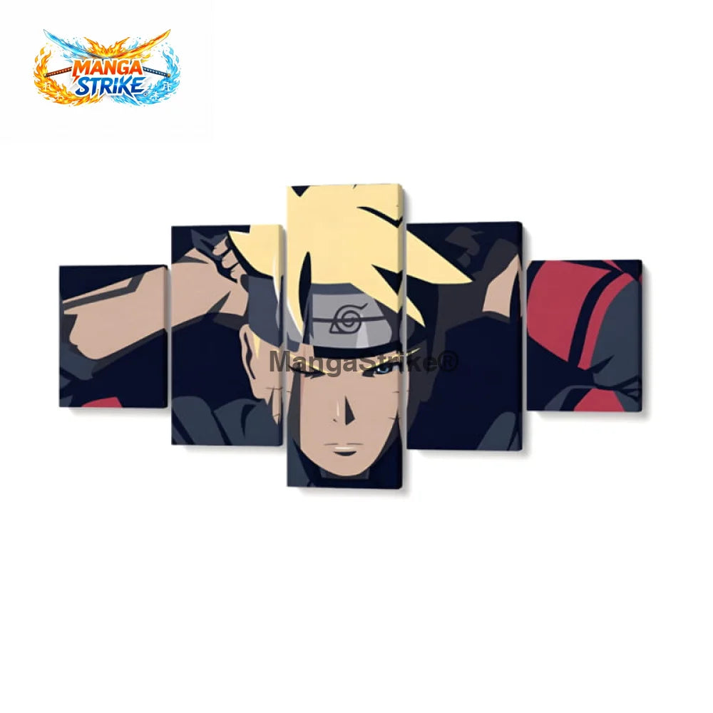 Tableau Naruto - Boruto - Moyenne taille: 20x35 20x45 20x55cm / Sans cadre - 1704
