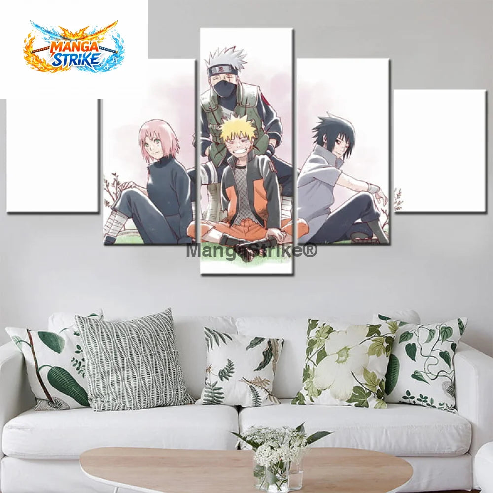 Tableau Naruto - Equipe 7 - 1704