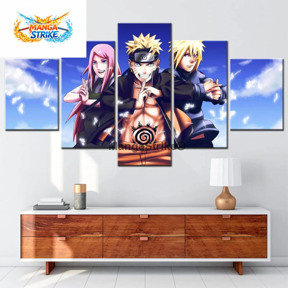 Tableau Naruto - Famille Uzumaki - 1704