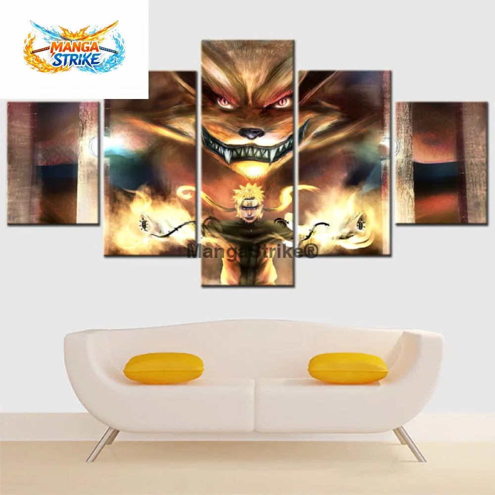 Tableau Naruto - Naruto & Kurama - 1704