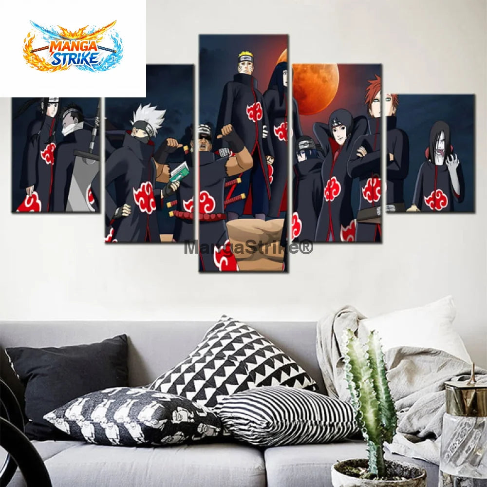 Tableau Naruto - Ninjas Tenue Akatsuki - 1704
