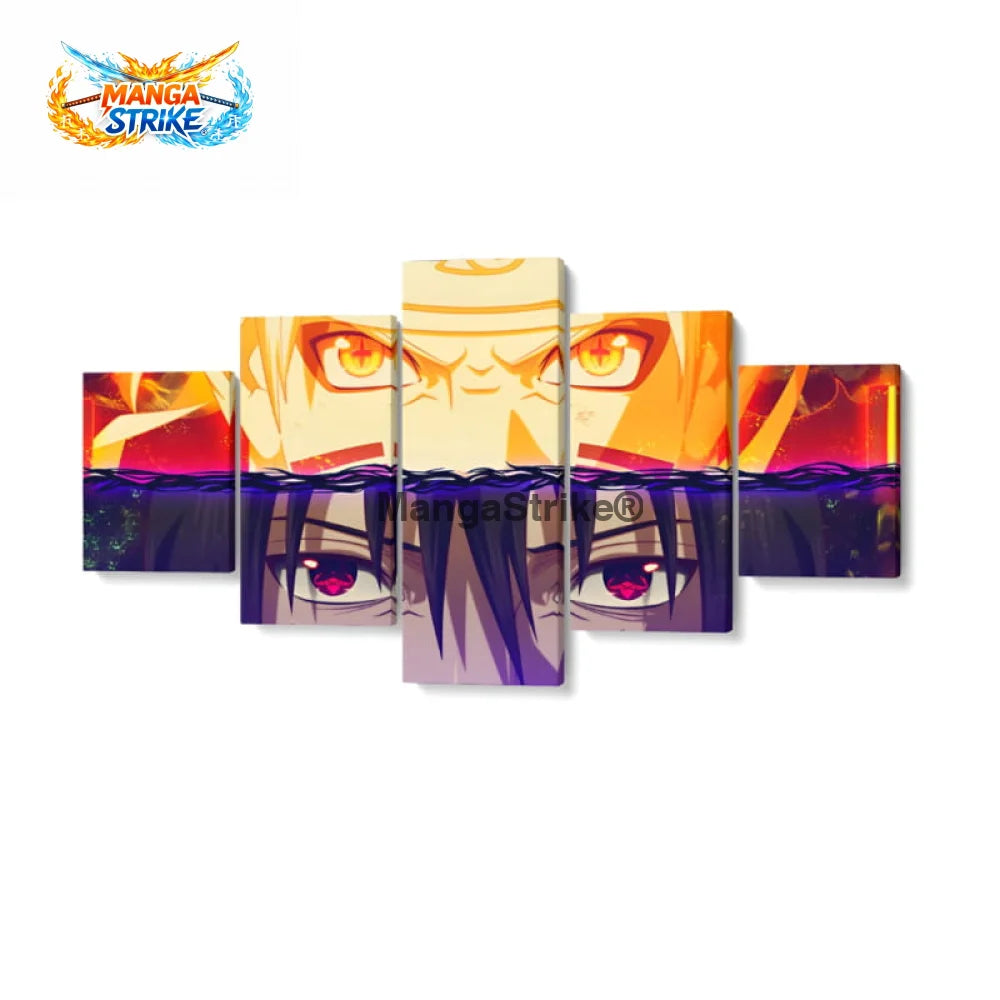 Tableau Naruto - Naruto x Sasuke - Moyenne taille: 20x35 20x45 20x55cm / Sans cadre - 1704