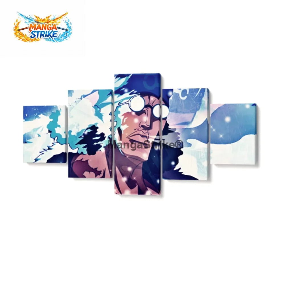 Tableau One Piece - Kuzan - Moyenne taille: 20x35 20x45 20x55cm / Sans cadre - 1704