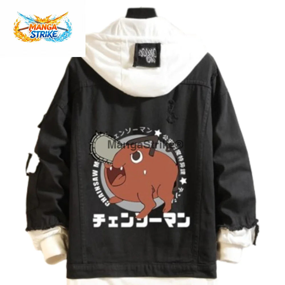 Veste Chainsaw Man - Denim ’Pochi’ - XS