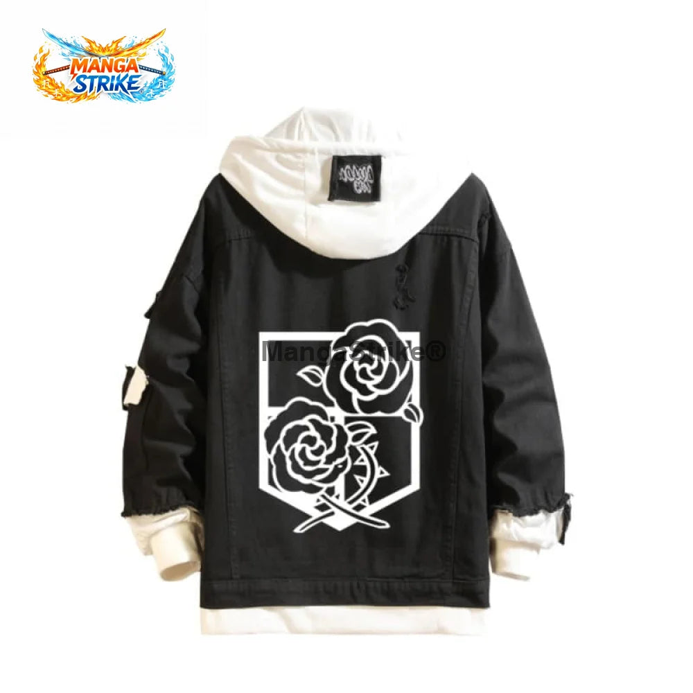 Veste L’Attaque des Titans - en Jean Garnison - XS