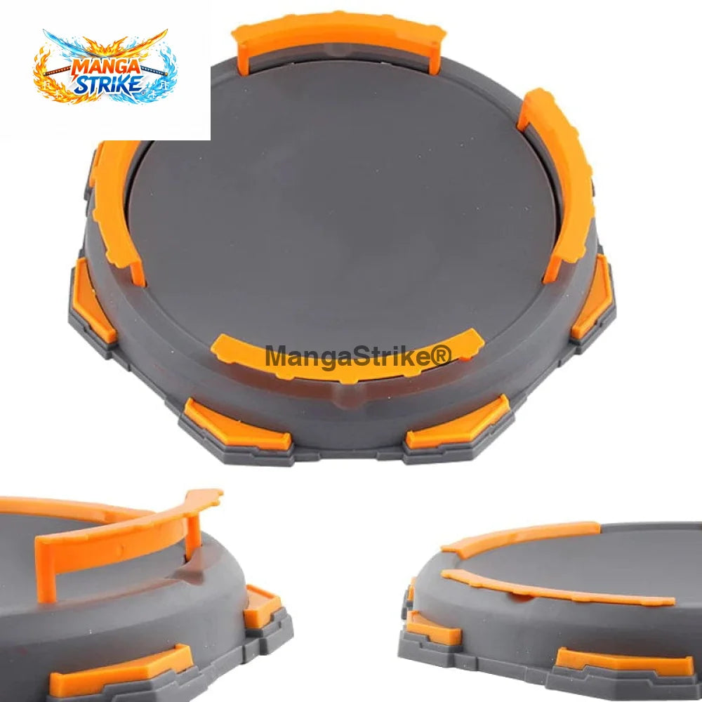 Arène Beyblade - d’Entraînement Gris et Orange