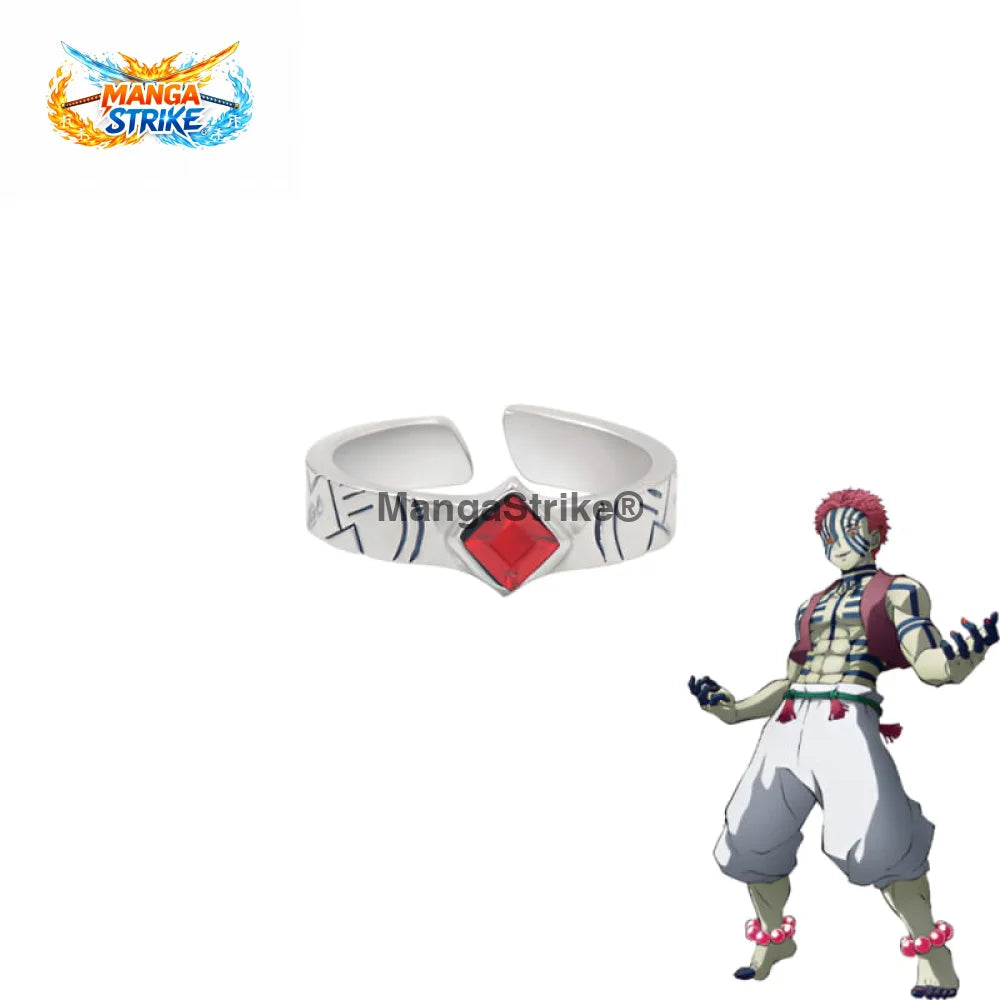 Bague Demon Slayer - Akaza - Bague Akaza - Demon Slayer - bijoux