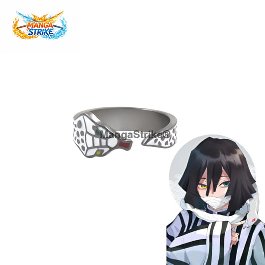Bague Demon slayer - Obanai Iguro - Demon slayer - bijoux