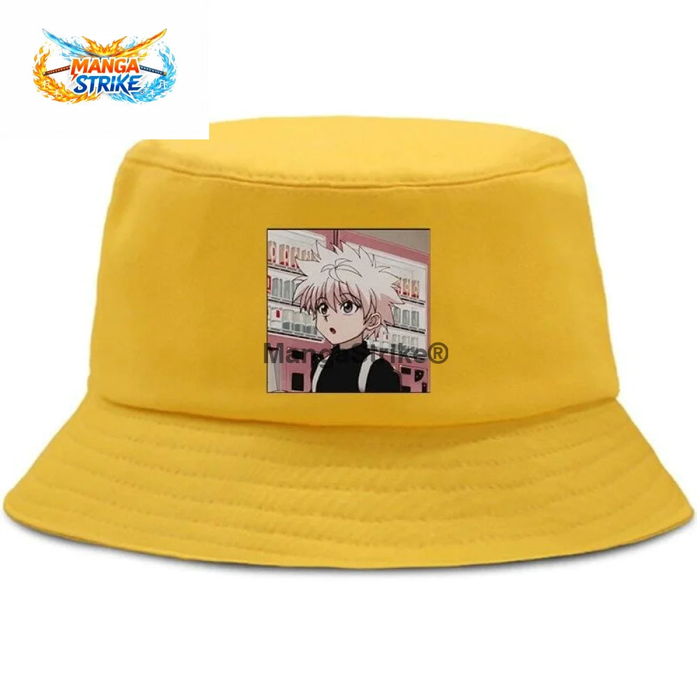 Bob Hunter X Hunter - Kirua Zoldick - Jaune - Chapeau