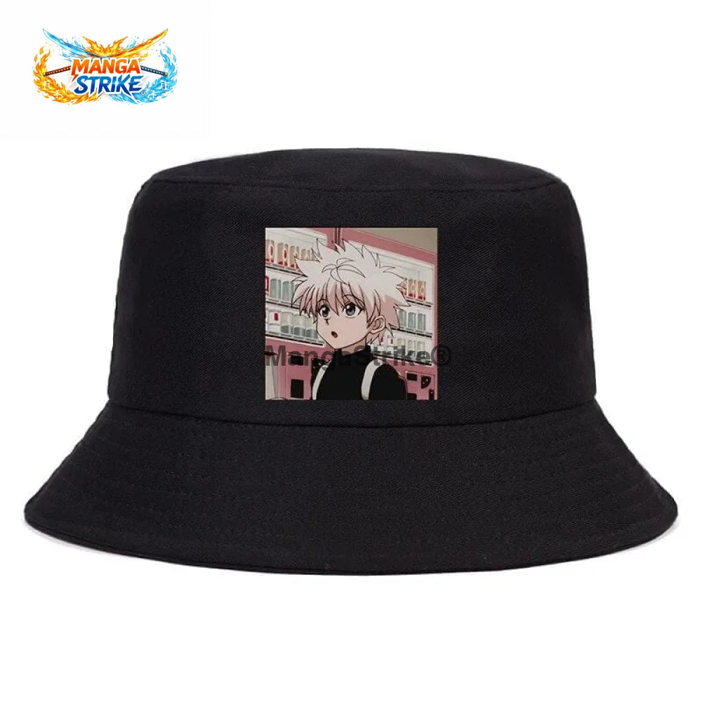 Bob Hunter X Hunter - Kirua Zoldick - Noir - Chapeau