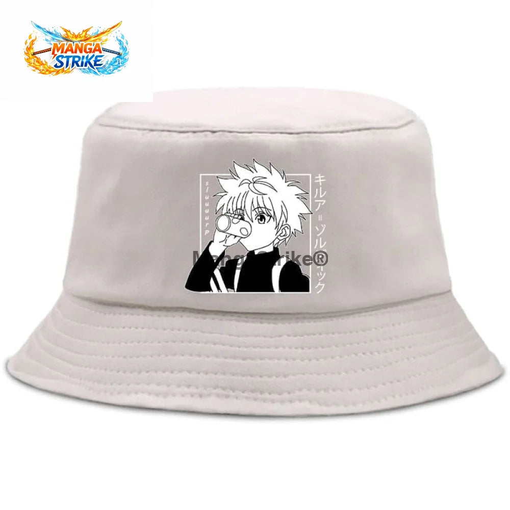 Bob Hunter X Hunter - Kirua Zoldik - Beige - Chapeau