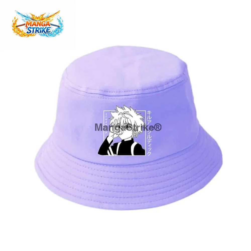 Bob Hunter X Hunter - Kirua Zoldik - Violet - Chapeau