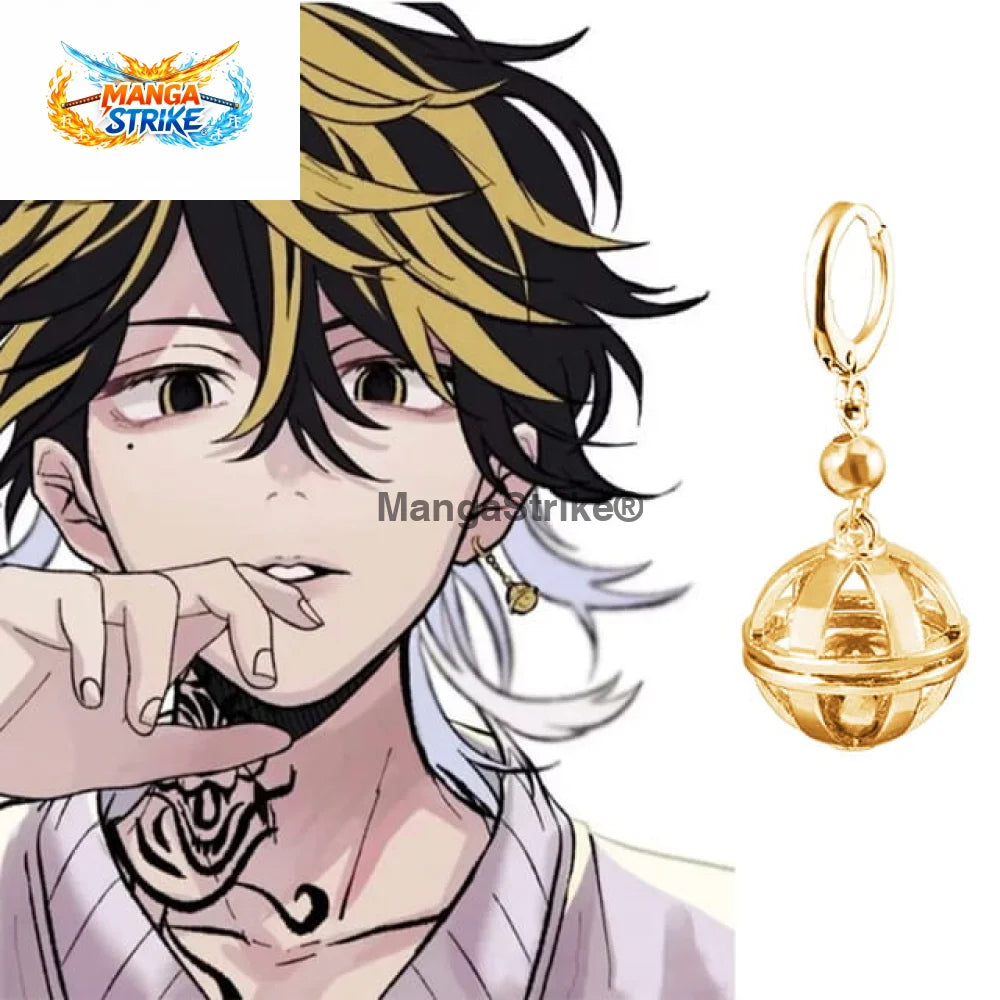 Boucle Tokyo Revengers - D’oreille Kazutora - Boucle d’oreille Kazutora - bijoux