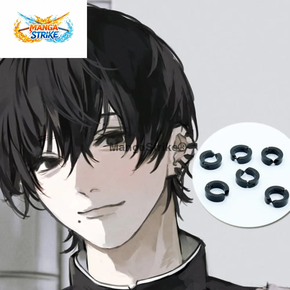 Boucles Chainsaw Man - D’oreilles Yoshida - Boucles D’oreilles Yoshida - bijoux