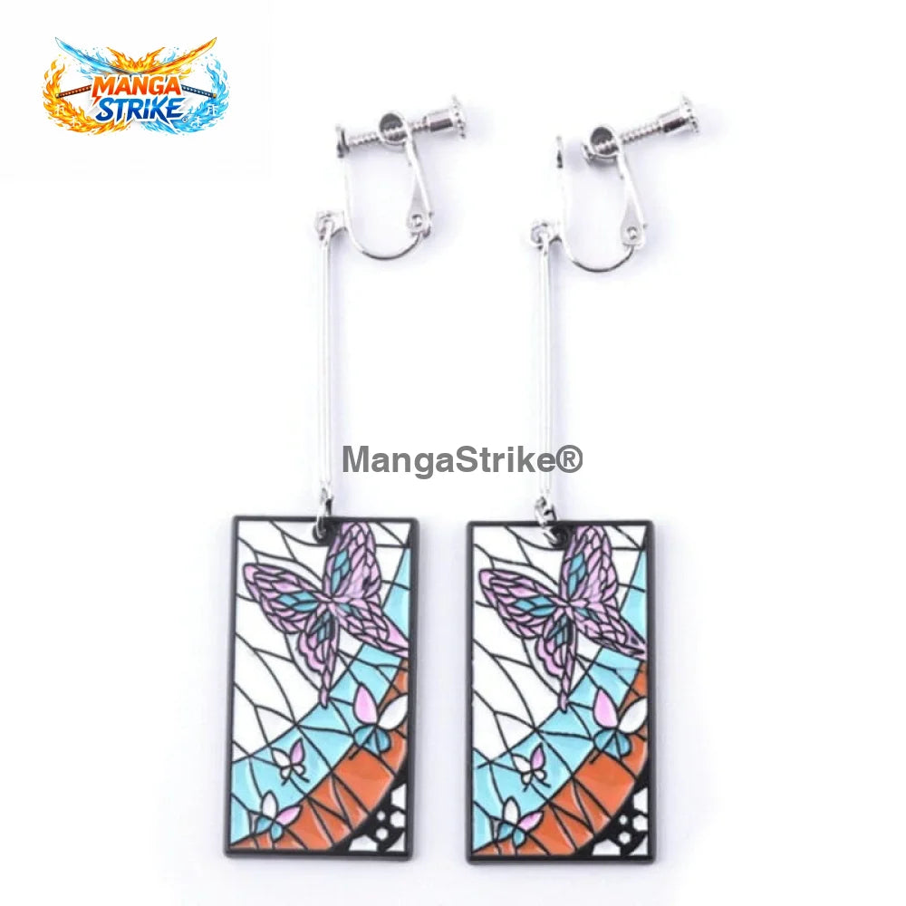 Boucles Demon Slayer - D’oreilles Kanao - Boucles d’oreilles Shinobu - bijoux