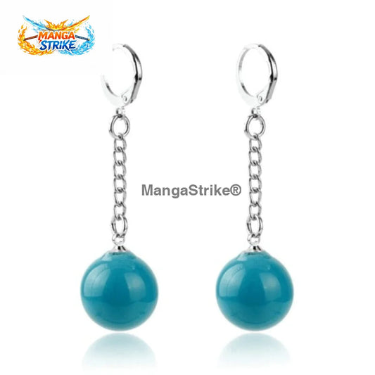 Boucles Dragon Ball Z - d’oreilles Potalas Bleu - Potalas Bleu - bijoux