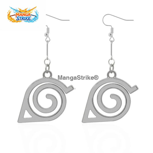 Boucles Naruto - D’oreilles Konoha - Boucles d’oreilles Konoha - bijoux