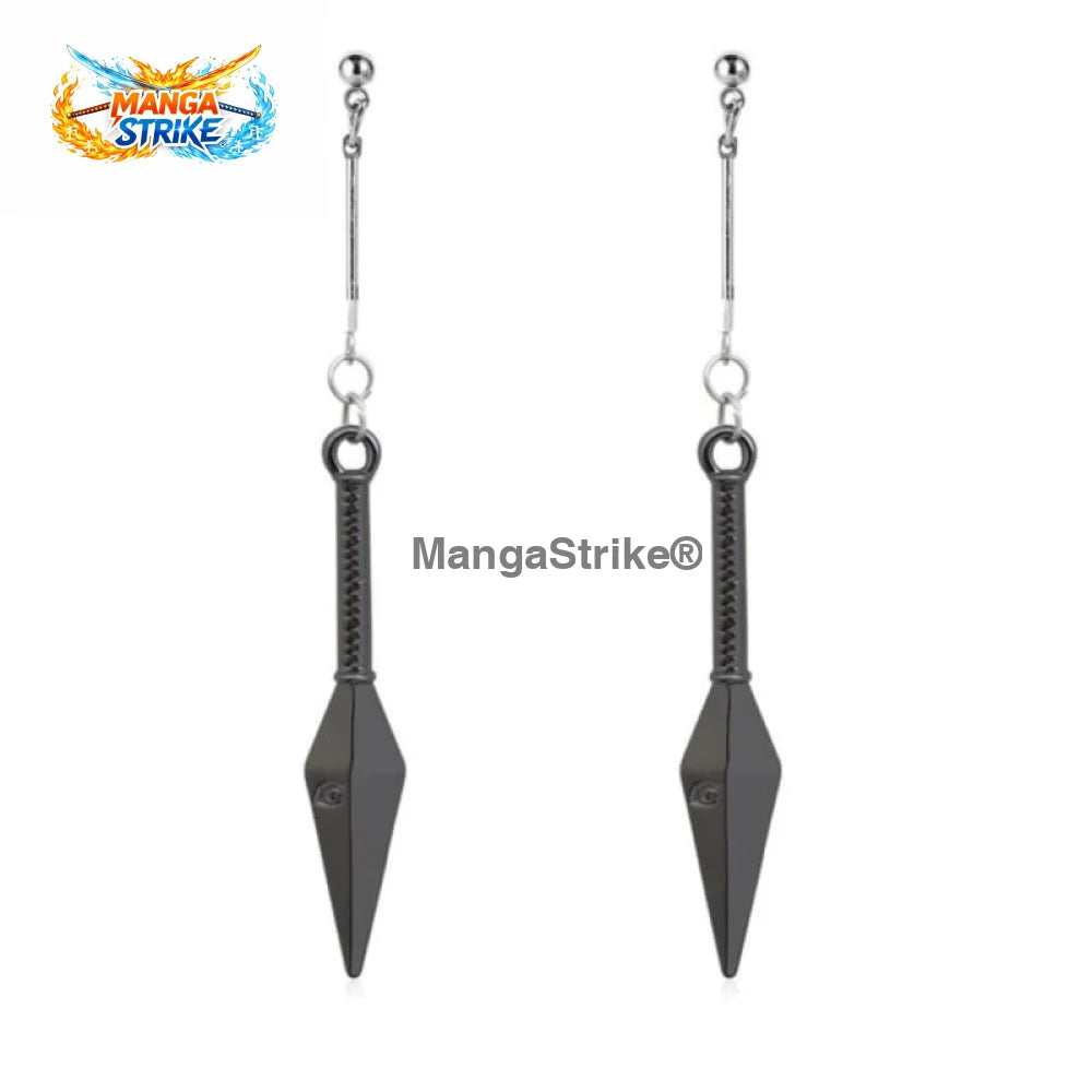 Boucles Naruto - D’oreilles Kunaï - Boucles d’oreilles Kunaï - bijoux