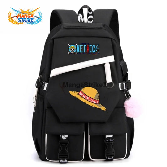 Cartable One Piece - Chapeau de Paille ’Never Rules’