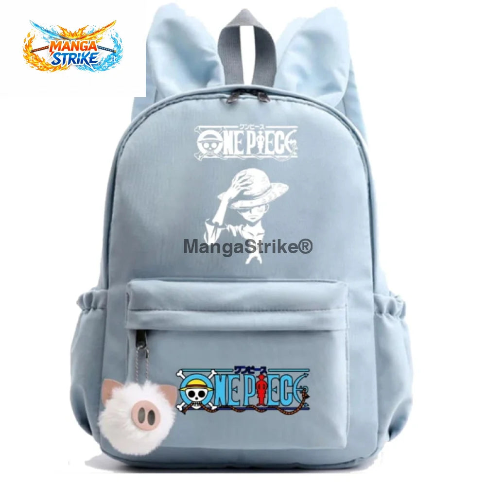 Cartable One Piece - Luffy Bleu Claire