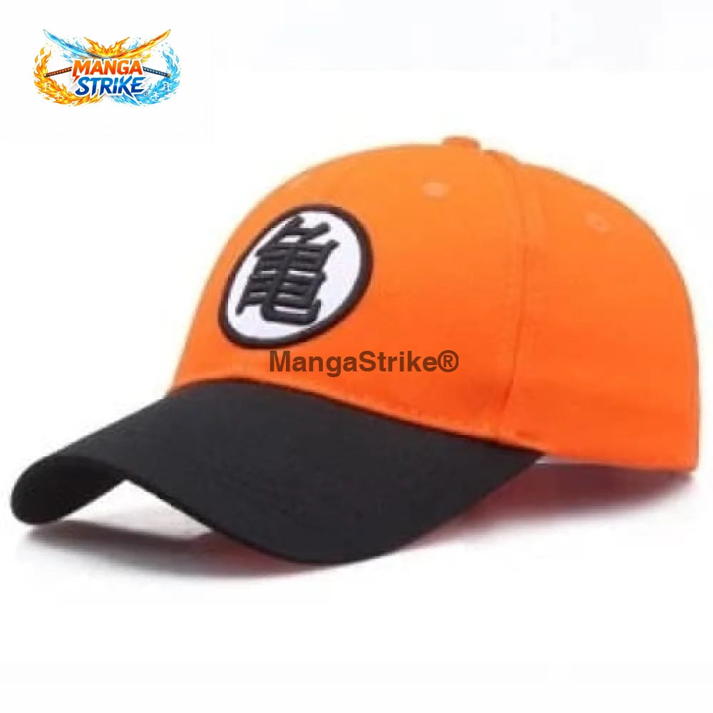 Casquette Dragon Ball Z - SonGoku - Orange / Noir - Chapeau
