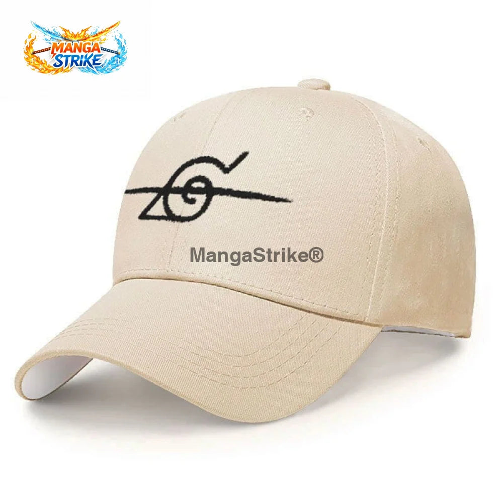 Casquette Naruto - Ninja Déserteur de Konoha - Beige - Chapeau