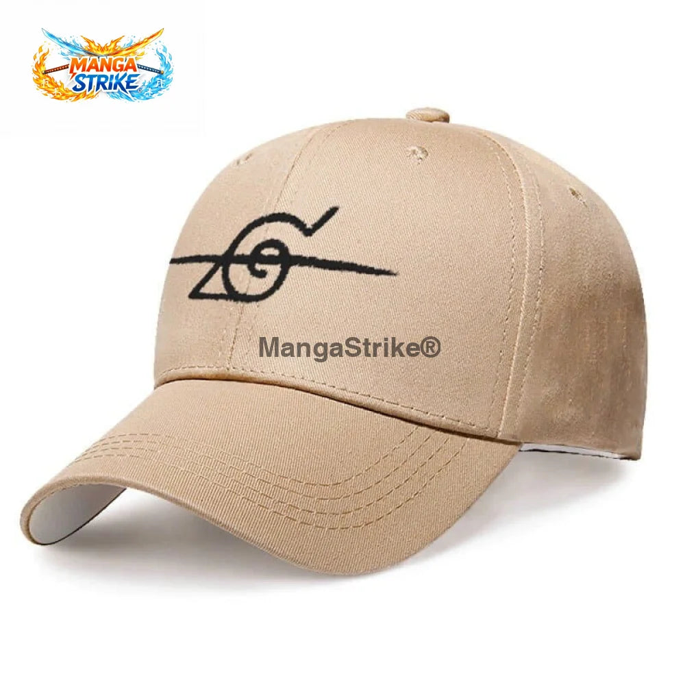 Casquette Naruto - Ninja Déserteur de Konoha - Khaki - Chapeau