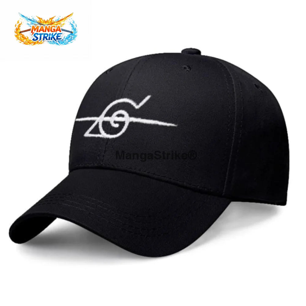Casquette Naruto - Ninja Déserteur de Konoha - Noir - Chapeau