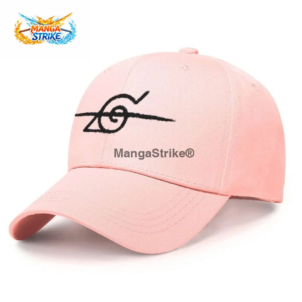 Casquette Naruto - Ninja Déserteur de Konoha - Rose - Chapeau