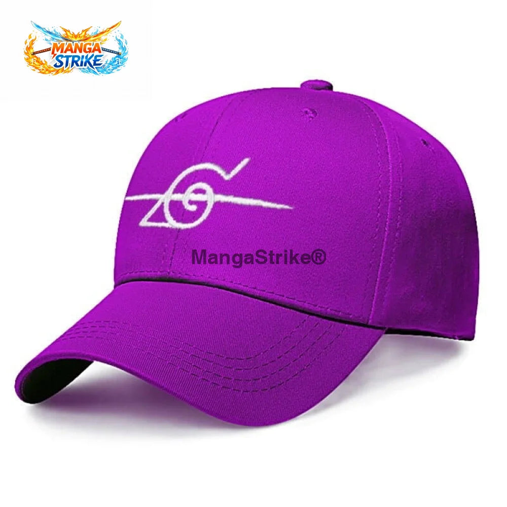 Casquette Naruto - Ninja Déserteur de Konoha - Violet - Chapeau