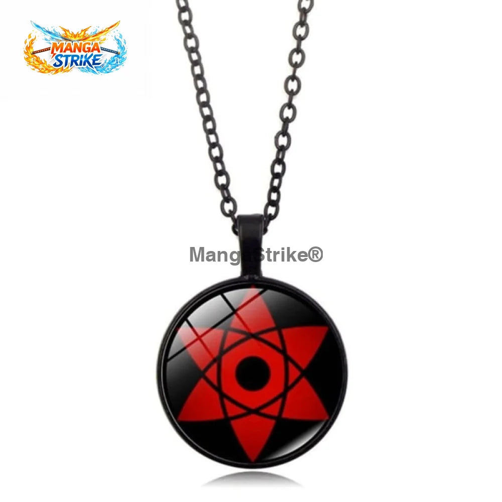 Collier Naruto - Mangekyo Sharingan (Sasuke) - bijoux