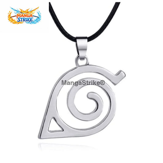 Collier Symbole de Konoha- Naruto - bijoux