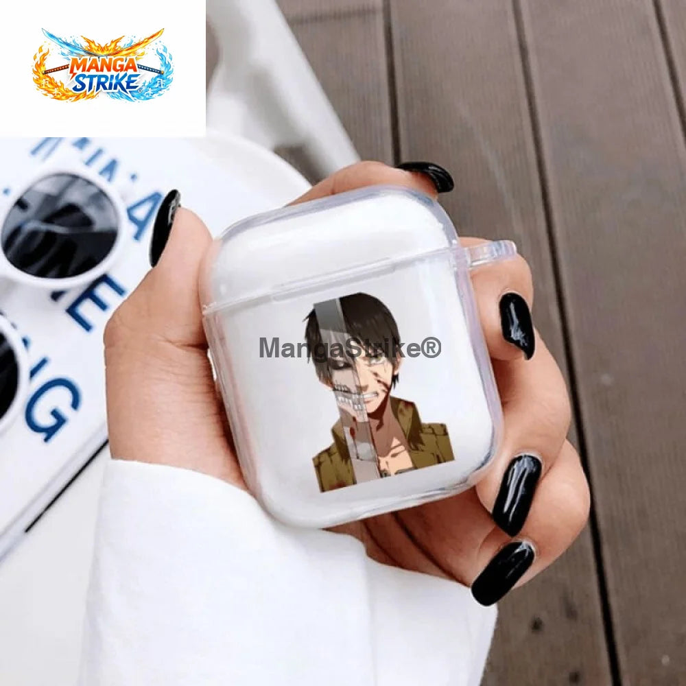 Coque Airpods Eren- Attaque des Titans - Eren Airpods 1 et 2 - 200001619