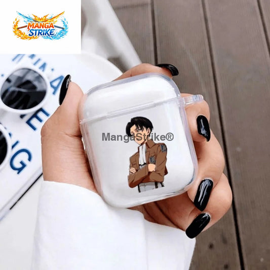 Coque Attaque des Titans - Airpods Levi - Levi Airpods 1 et 2 - 200001619
