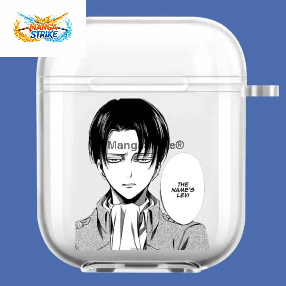 Coque Attaque des titans - Airpods Levi - Levi Airpods 1 et 2 - 200001619
