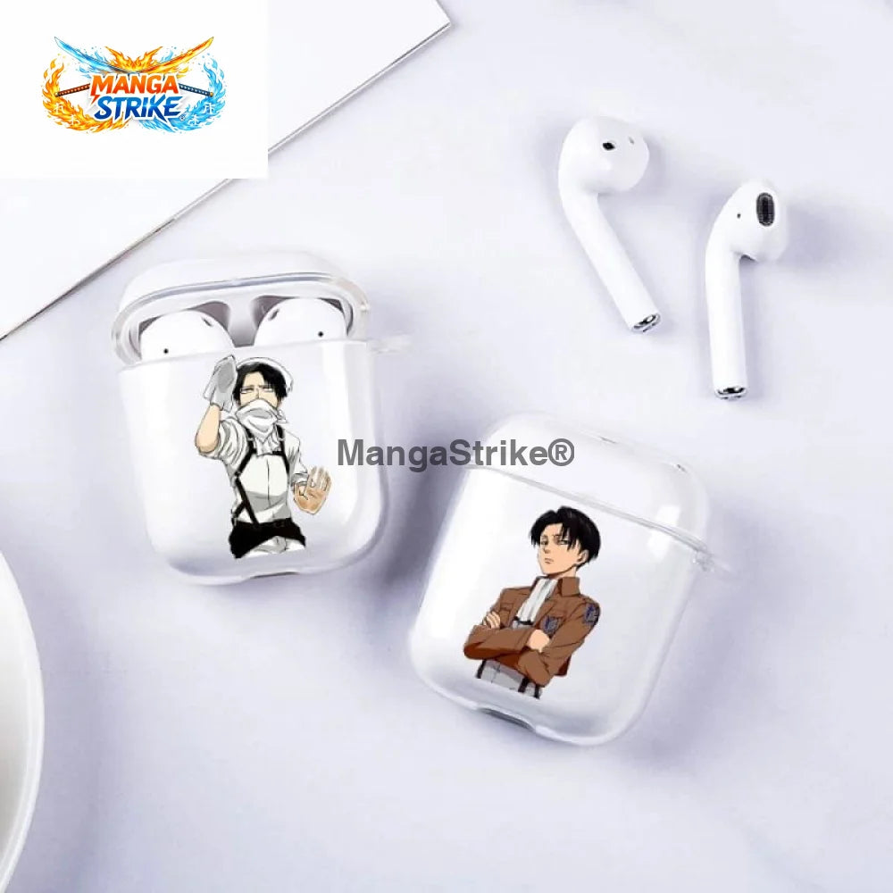 Coque Attaque des Titans - Airpods Levi - 200001619