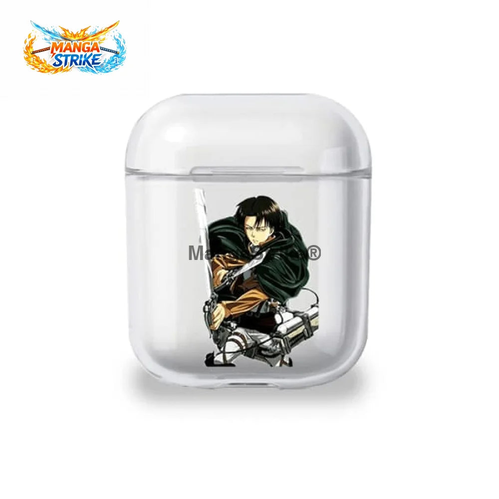 Coque Attaque des Titans - Airpods Livaï - Livaï Airpods 1 et 2 - 200001619