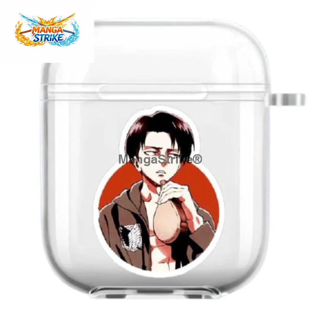 Coque Attaque des titans - Airpods Livaï - 200001619