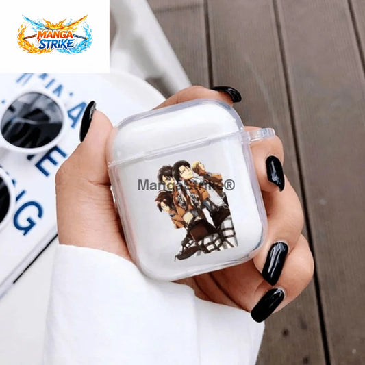 Coque Attaque des Titans - Airpods Livaï Eren et Hansi - Airpods Pro - 200001619