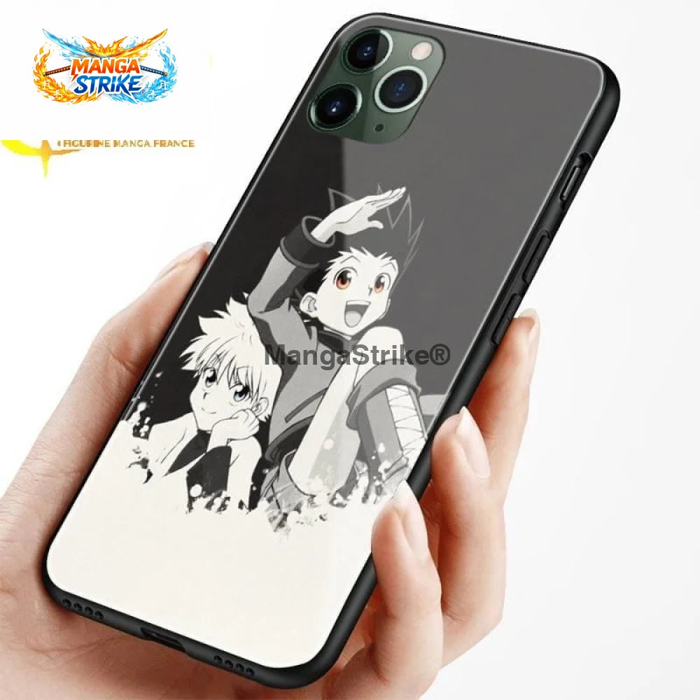 Coque Hunter x Hunter - iPhone Gon & Kirua - iPhone 7 8 SE(2) / Coque en silicone - 380230