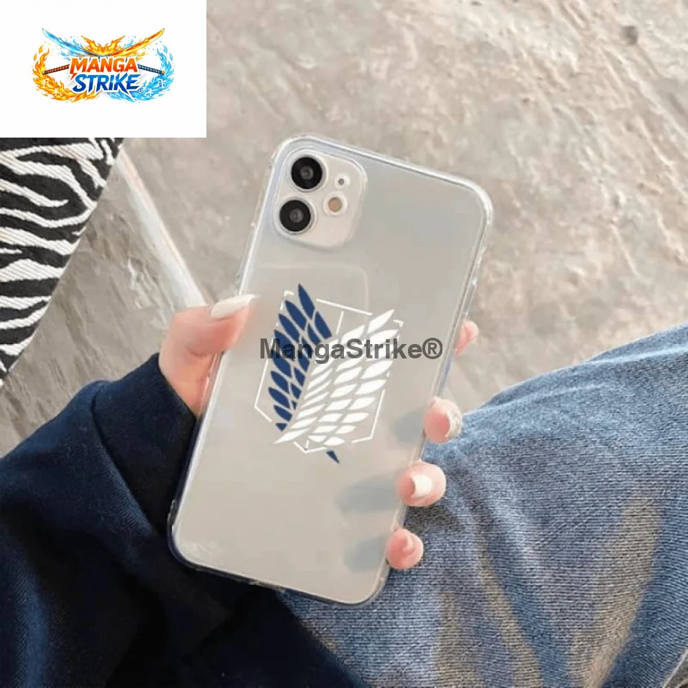 Coque iPhone Insigne Bataillon- Attaque des Titans - iPhone 11 - 380230