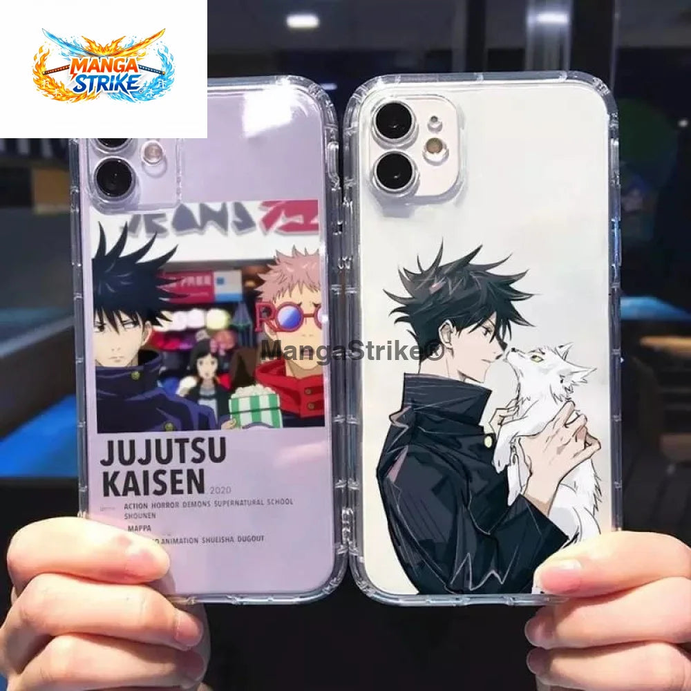 Coque Jujutsu Kaisen - iPhone Yuji Itadori et Megumi Fushiguro - 380230