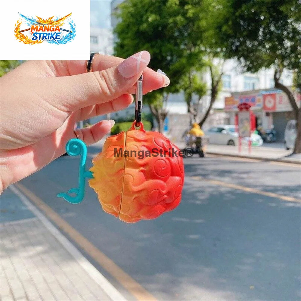 Coque One Piece - Airpods Mera Mera no mi