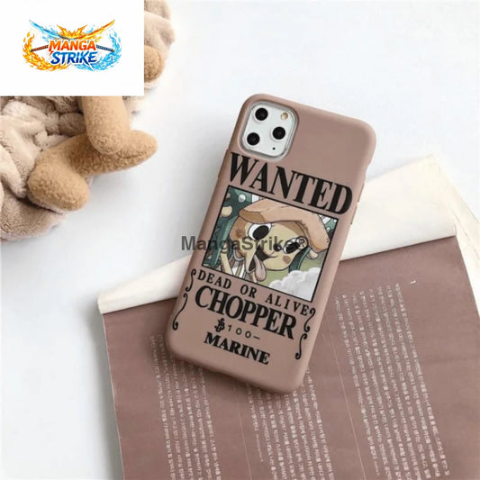 Coque One Piece - iphone Chopper WANTED - iPhone 7 - 380230