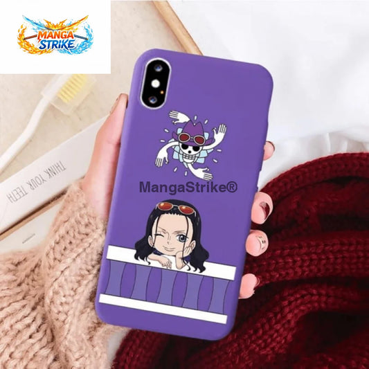 Coque One Piece - iPhone Robin - iPhone XS