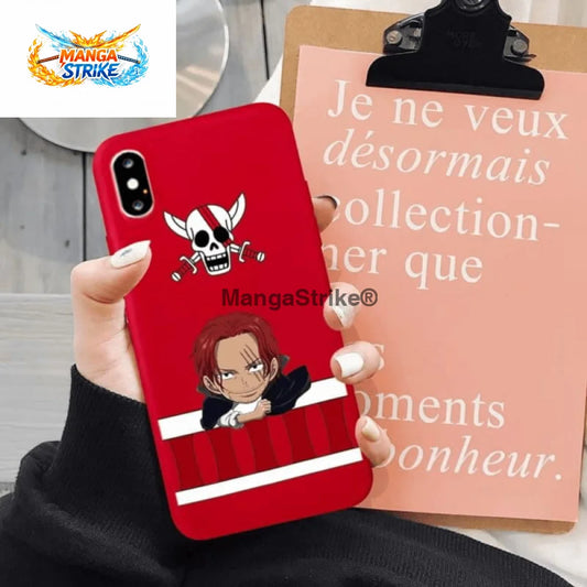 Coque One Piece - iPhone Shanks le Roux - iPhone XS